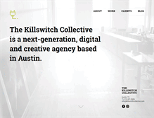 Tablet Screenshot of killswitchcollective.com